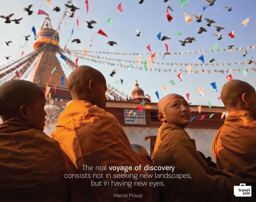 The real voyage of discovery consist not in seeking new landscapes, but in having new eyes. - Marcel Proust