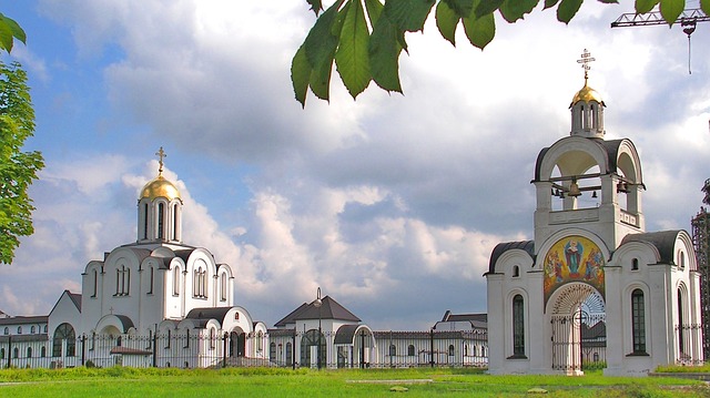White churches in Minsk