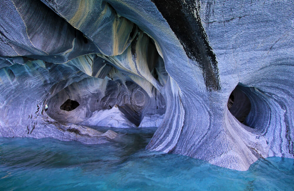 Cave di marmo a Puerto Rio Tranquilo